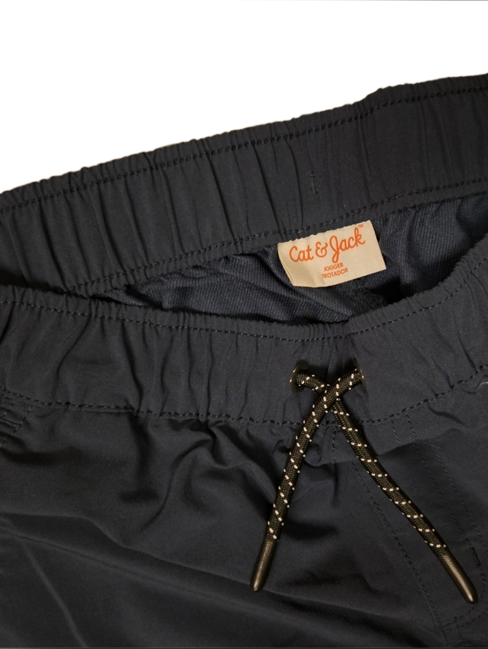 Cat & Jack Boys 14 Navy Joggers - Picture 2 of 3